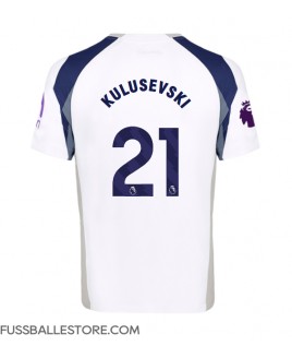 Günstige Tottenham Hotspur Dejan Kulusevski #21 Heimtrikot 2025-26 Kurzarm